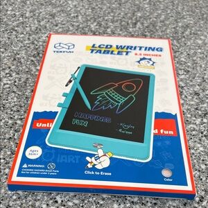 Teal LCD Writing Tablet by - 8.5-inch Portable Drawing Pad
